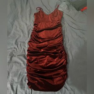 Velvet Spaghetti Strap Dress Size S